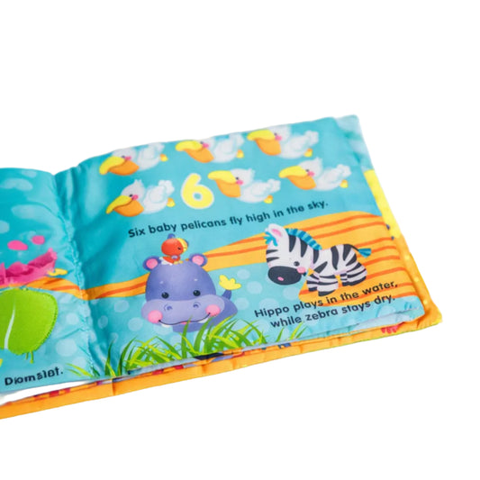 كتاب أنشطة القماش التعليمي