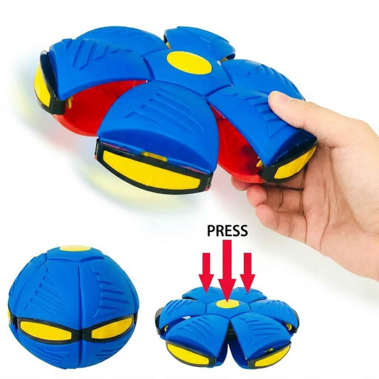 2*1 Soccer Ball & Flying Disc in One!