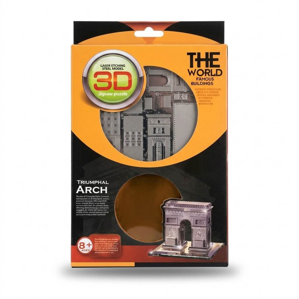 3D Metal Puzzle "Triumphal Arch"