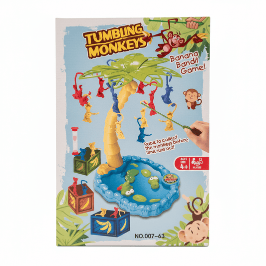 Tumbling Monkeys – Banana Bandit Family Game - Skills Toy Store