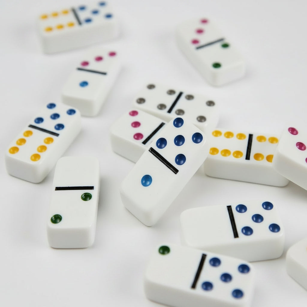دومينو ملونة 28 قطعة - Double Six