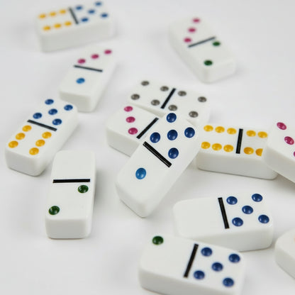 دومينو ملونة 28 قطعة - Double Six
