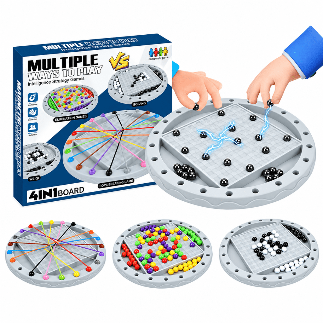 4-in-1 Strategy Board Game - Skills Toy Store