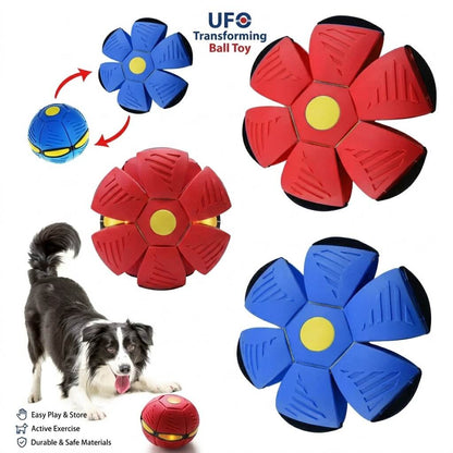2*1 Soccer Ball &amp; Flying Disc in One! 