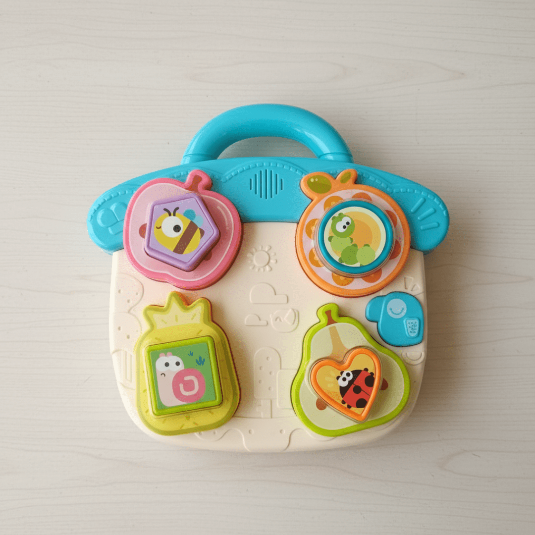 بازل الأشكال التفاعلي - 9 قطع - Skills Toy Store