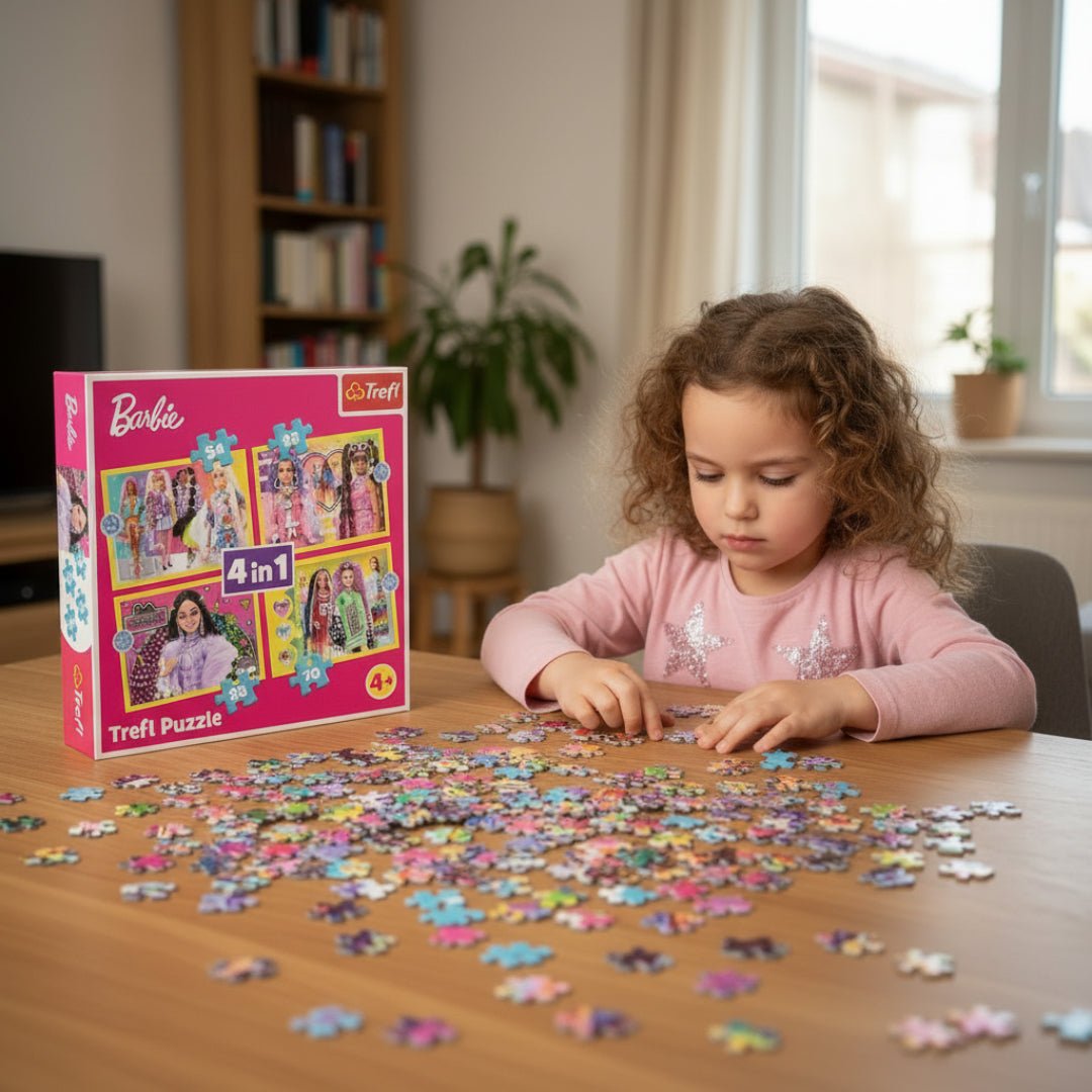 بازل باربي 4 في 1 - Skills Toy Store