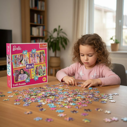 بازل باربي 4 في 1 - Skills Toy Store