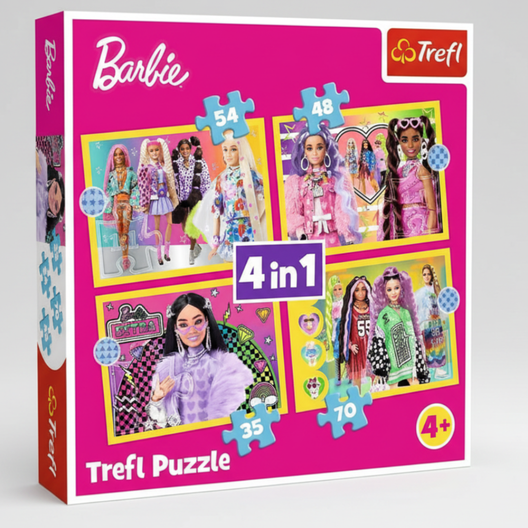 بازل باربي 4 في 1 - Skills Toy Store