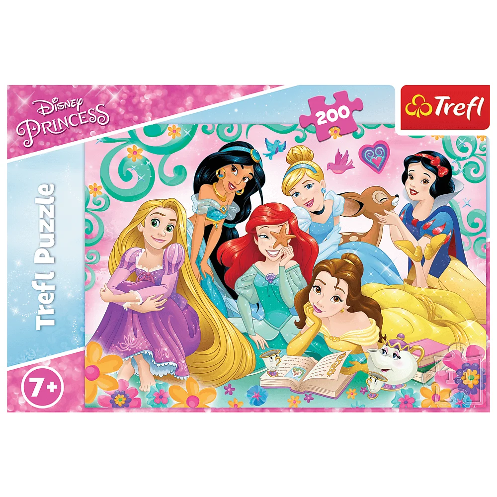 بازل ديزني الأميرات المبهج - 200 قطعة - Skills Toy Store