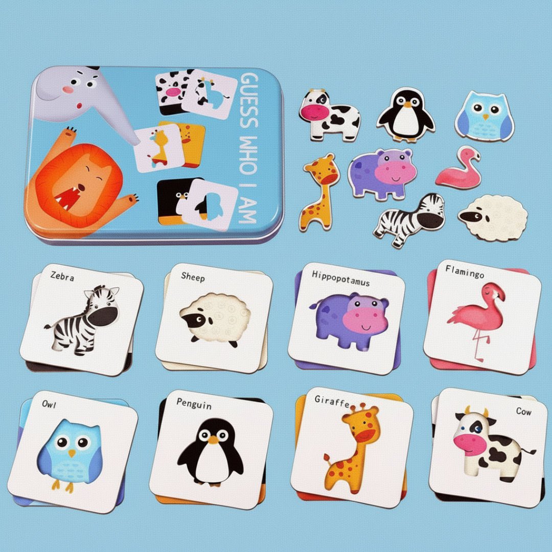 بازل "خمن من أنا؟" التعليمي - Skills Toy Store