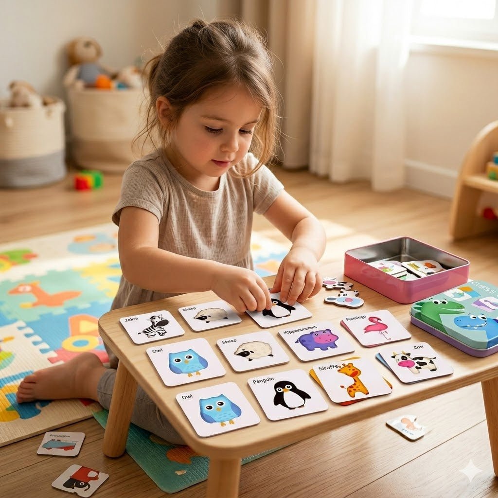 بازل "خمن من أنا؟" التعليمي - Skills Toy Store