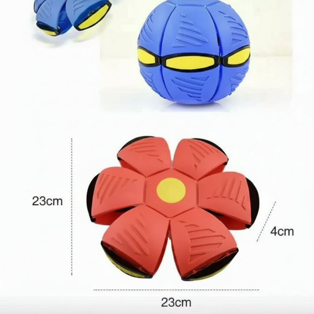 2*1 Soccer Ball &amp; Flying Disc in One! 
