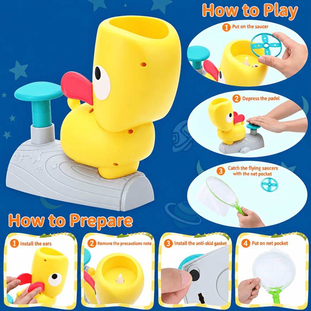 Duck Flying Disc Game - Skills Toy Store