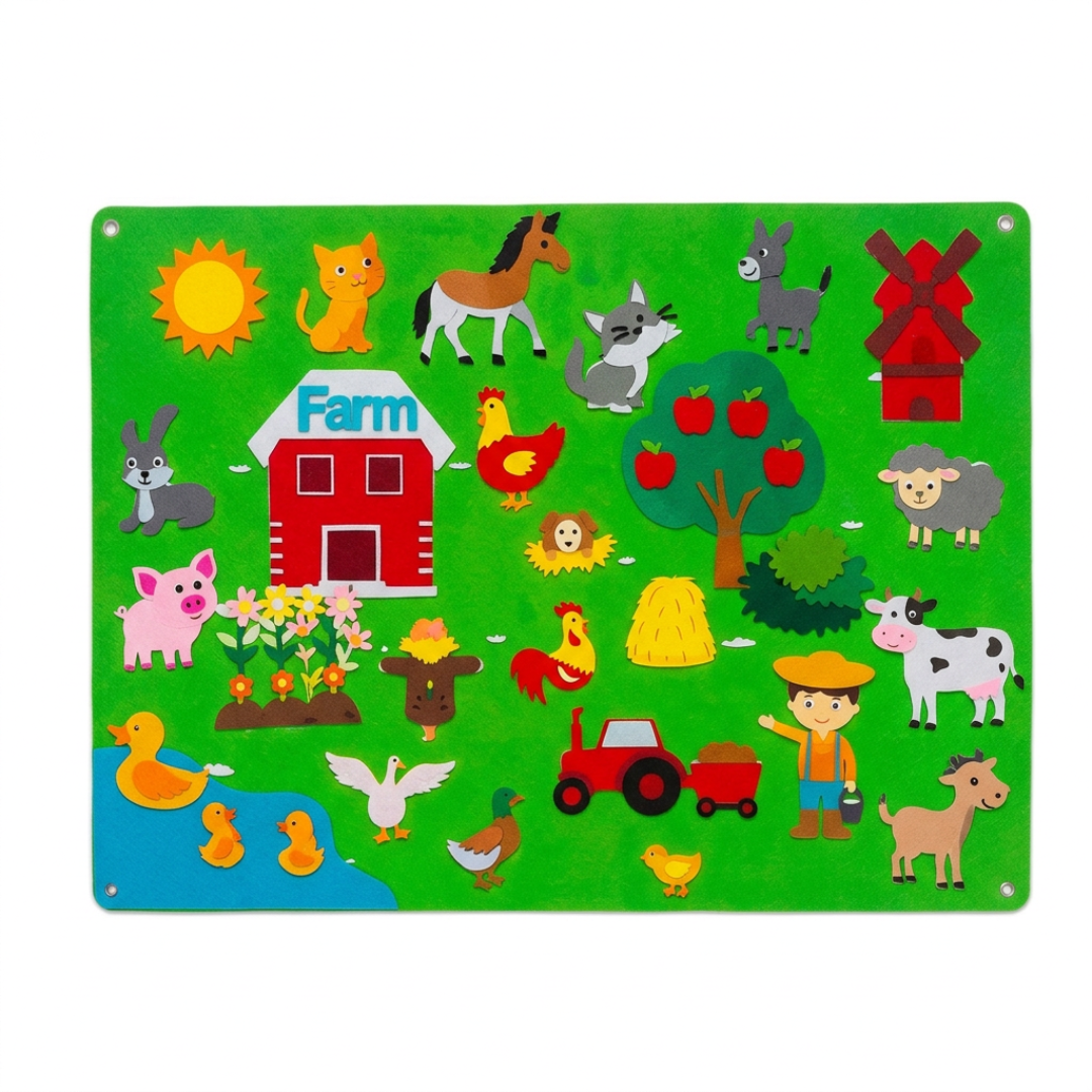 Farm mat only on a white background