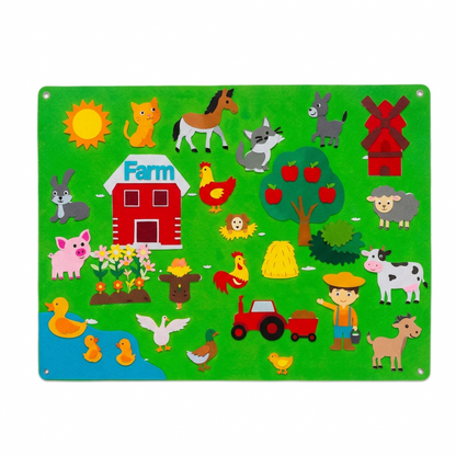 Farm mat only on a white background