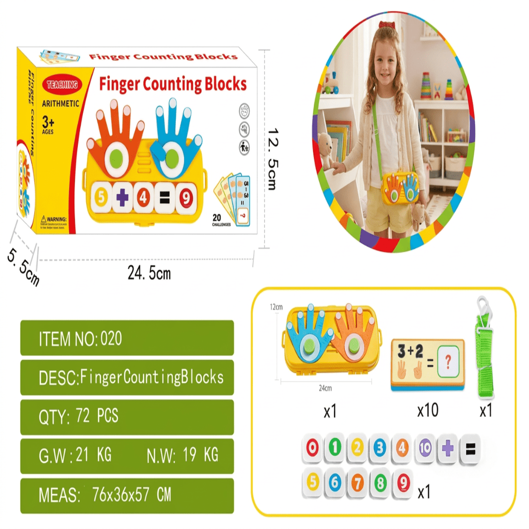 Finger Counting Bag - Skills Toy Store