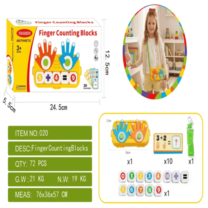 Finger Counting Bag - Skills Toy Store