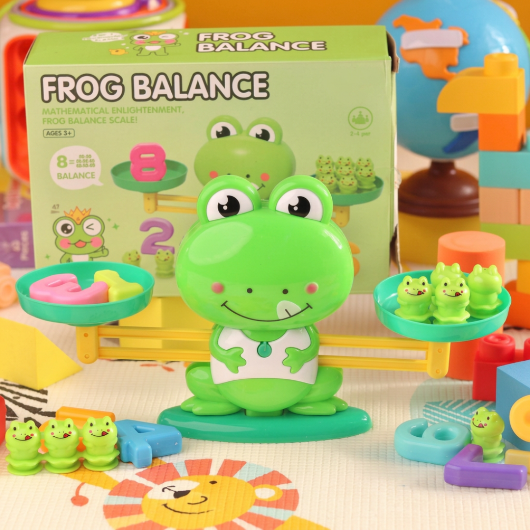 Frog Balance Math Game - Skills Toy Store
