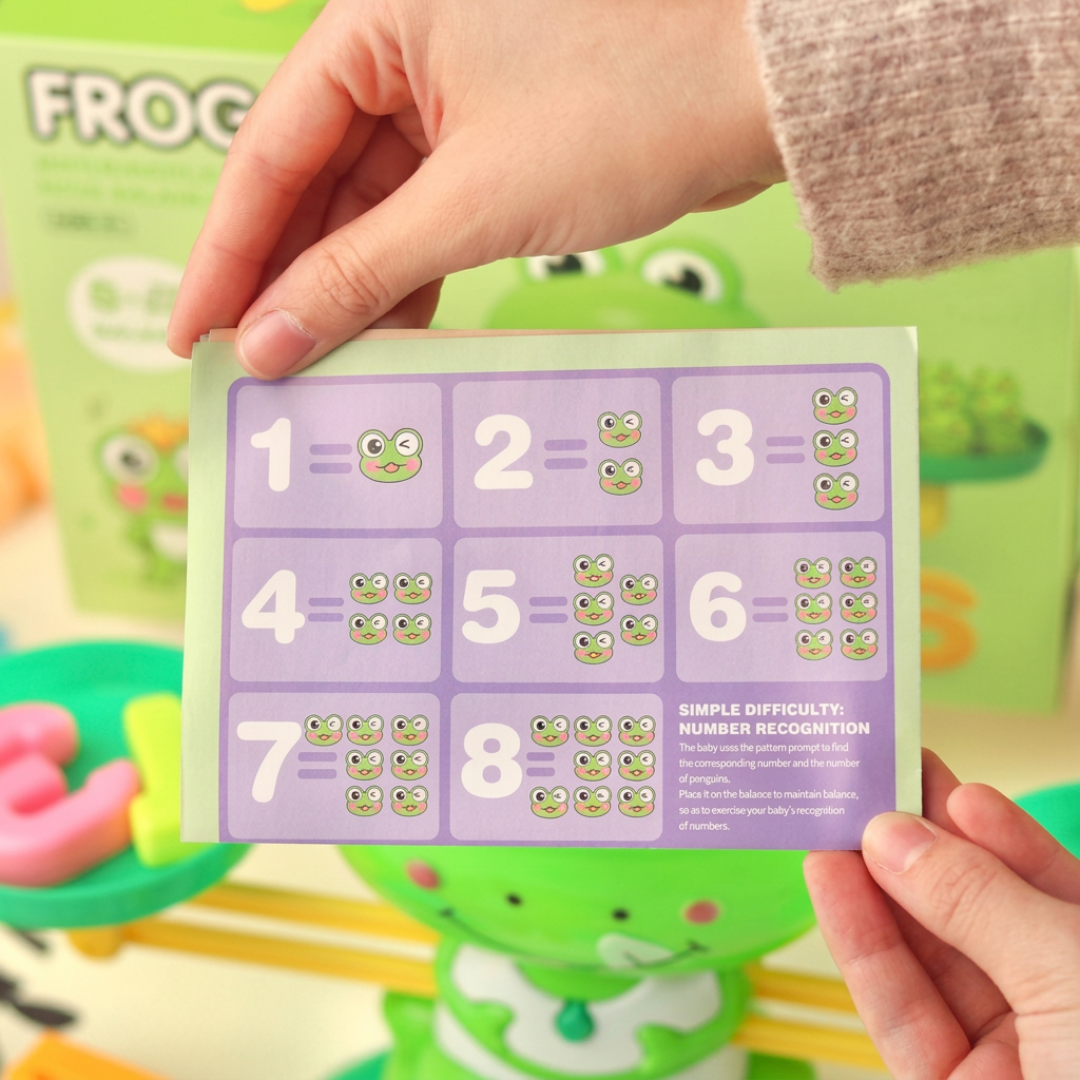 Frog Balance Math Game - Skills Toy Store