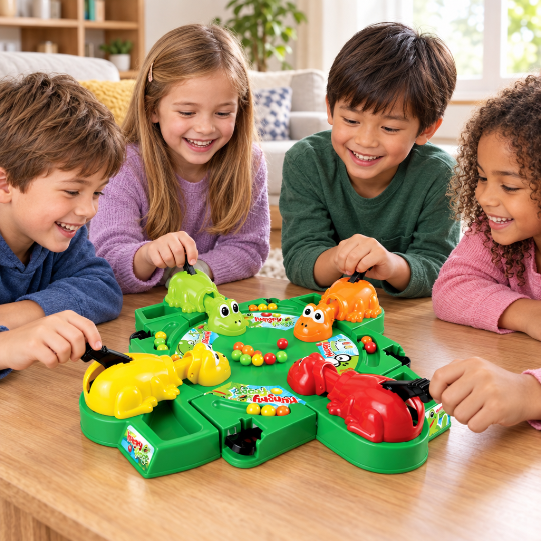 Hungry Frogs Family Game - Skills Toy Store