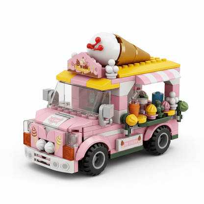Ice Cream Van Building Set – 232 Pieces - Skills Toy Store