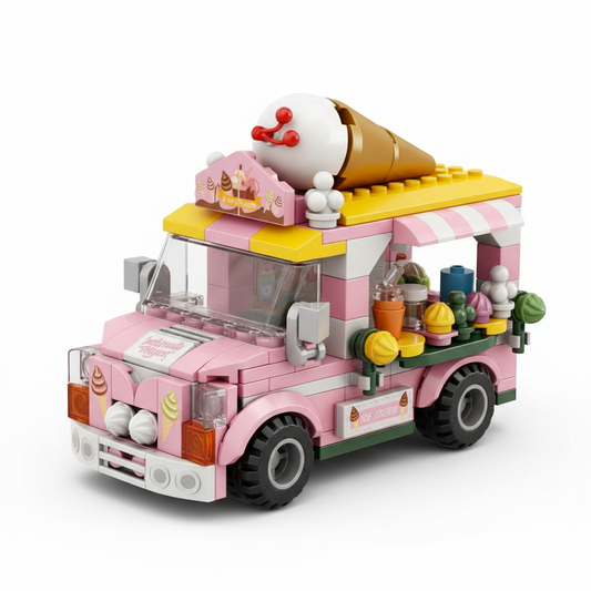 Ice Cream Van - Clean Product Photo