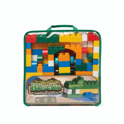 Jurassic World Building Blocks – 95 PCS - Skills Toy Store