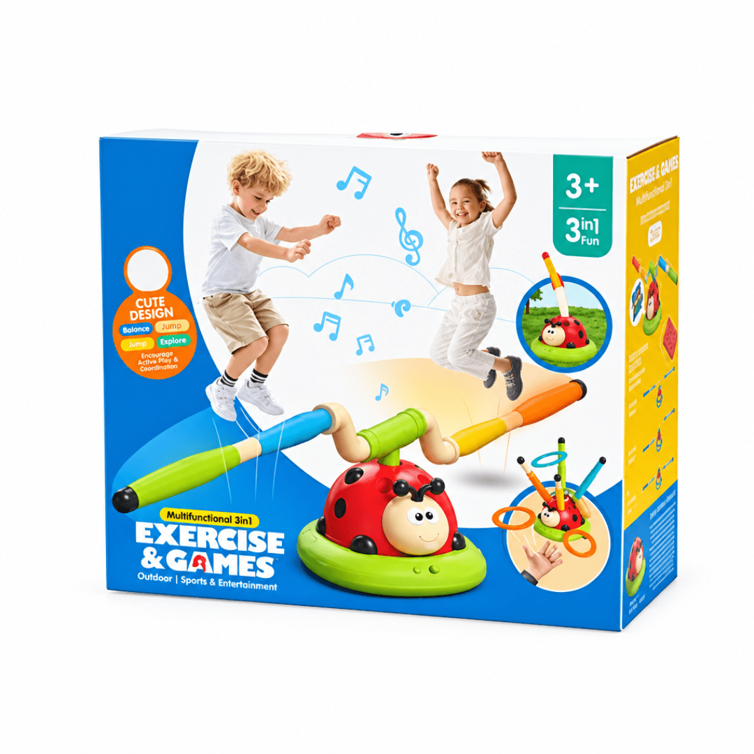 Ladybug 3-in-1 Activity Game - Skills Toy Store