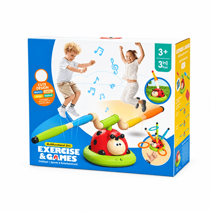 Ladybug 3-in-1 Activity Game - Skills Toy Store