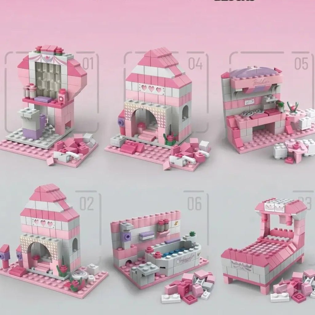Lego Pink Castle 6*1 - Skills Toy Store