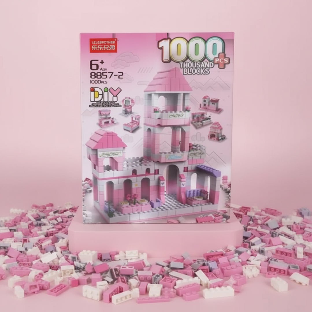 Lego Pink Castle 6*1 - Skills Toy Store