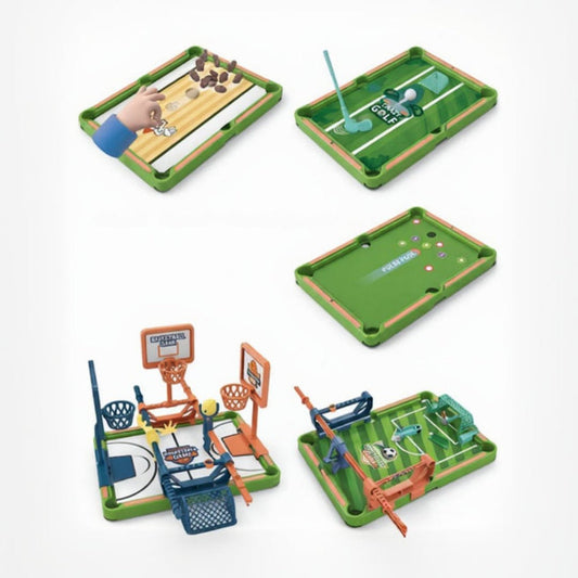 مجموعة الألعاب الرياضية المصغرة 5 في 1 - كولكشن الأبطال - Skills Toy Store