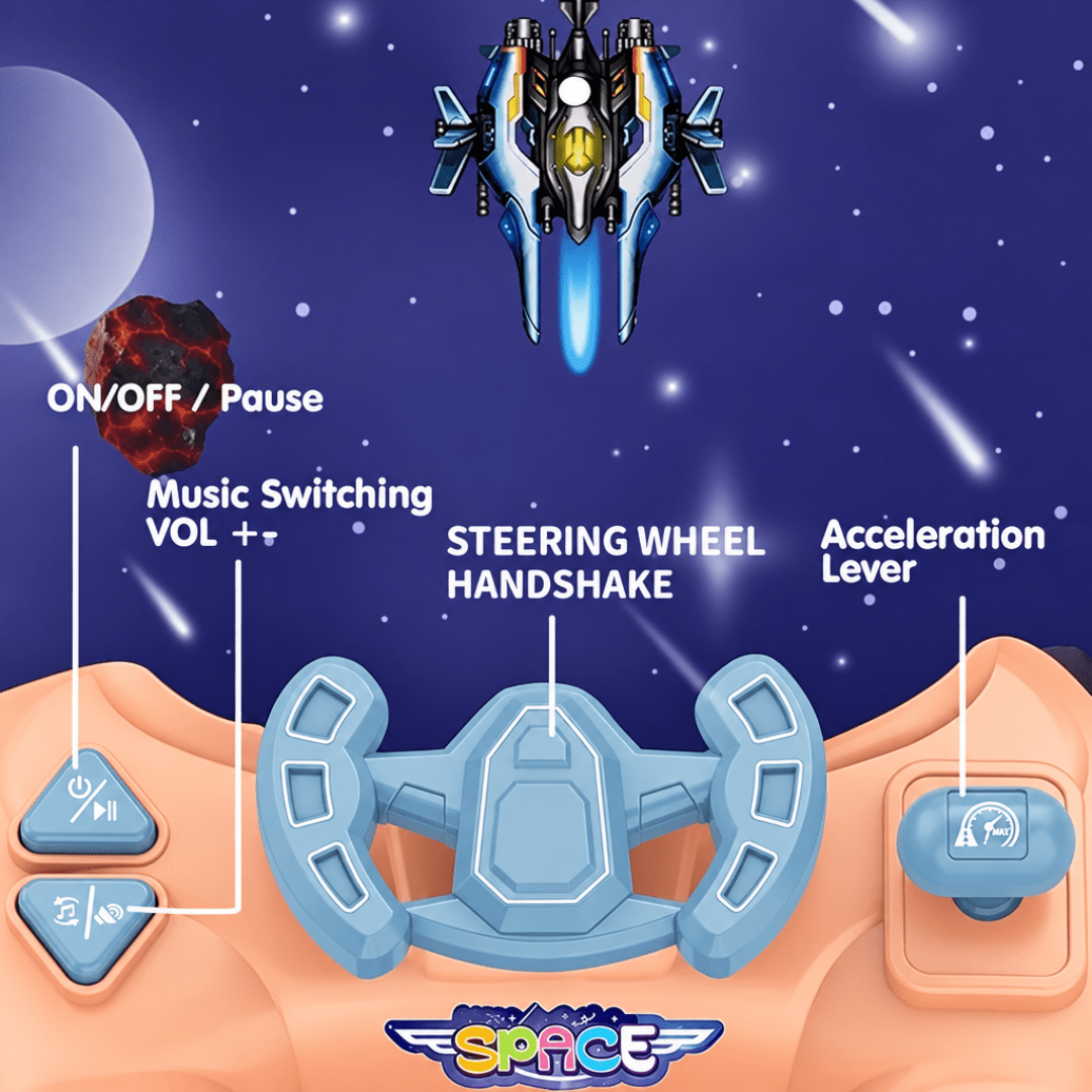 Space Fighter Steering Game - Skills Toy Store