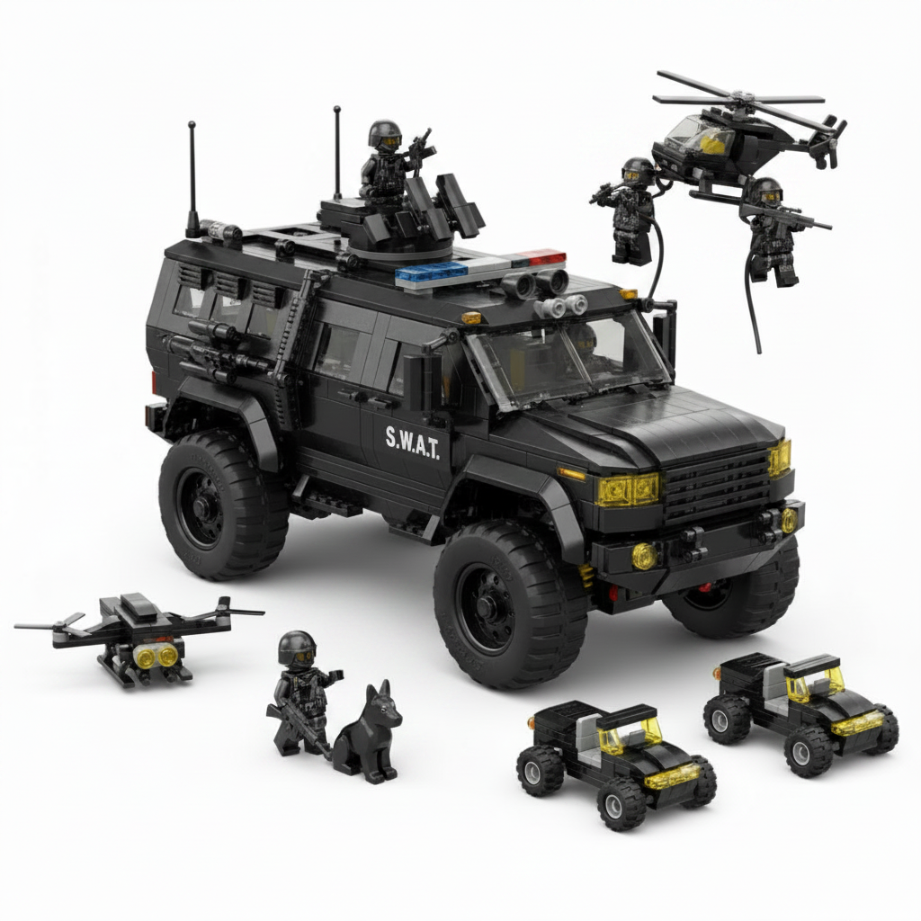 SWAT Truck - Professional Product Photo