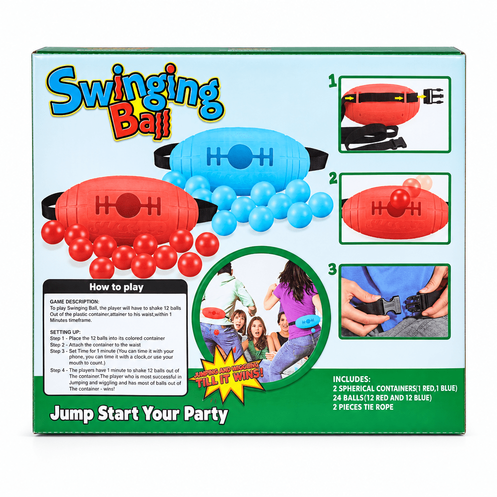 Swinging Ball Party Game Set - Skills Toy Store