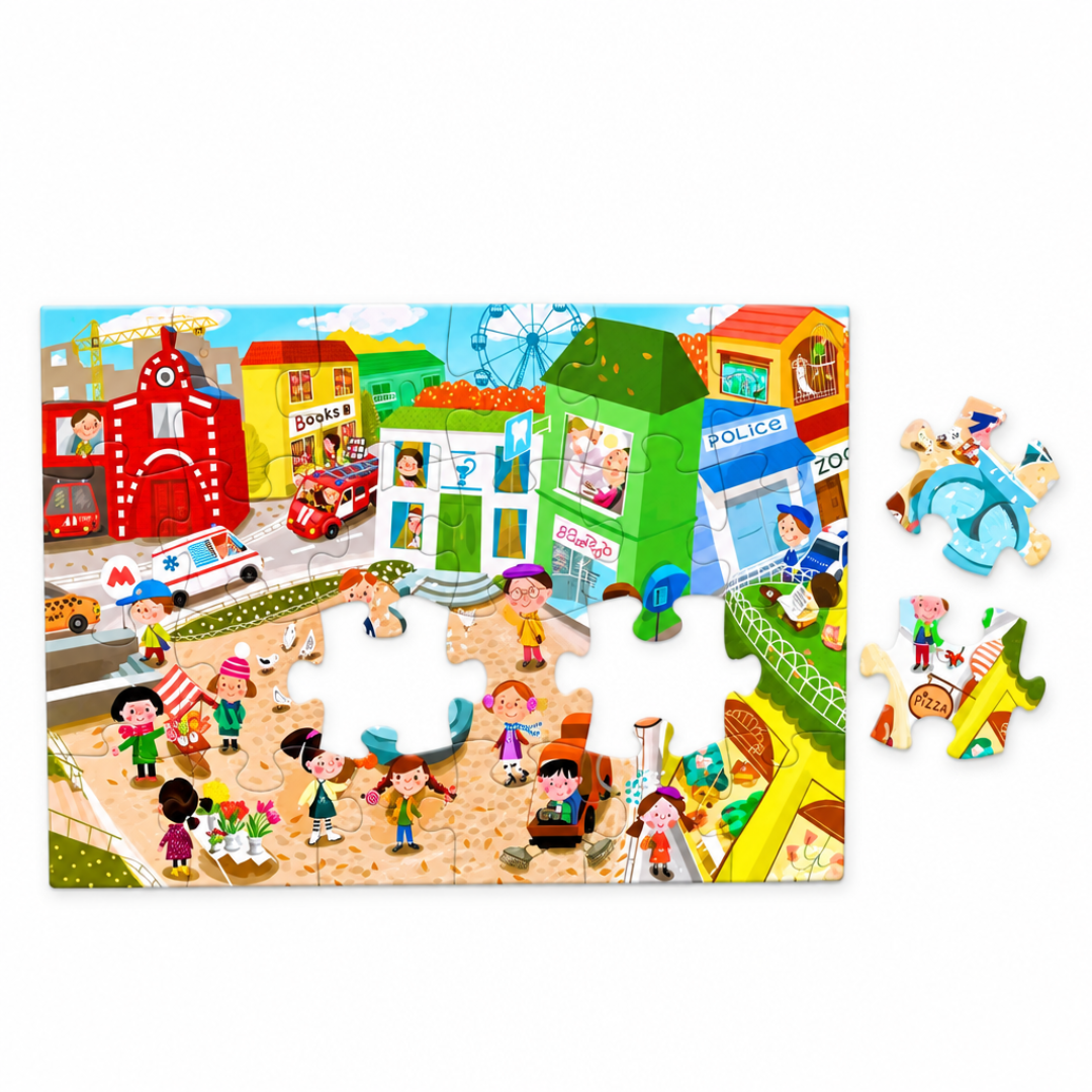 Traffic 4-in-1 Games Set - Skills Toy Store