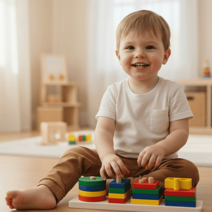 تصنيف الأشكال الهندسية الخشبية - Skills Toy Store