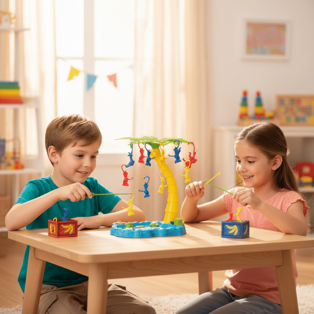 Tumbling Monkeys – Banana Bandit Family Game - Skills Toy Store